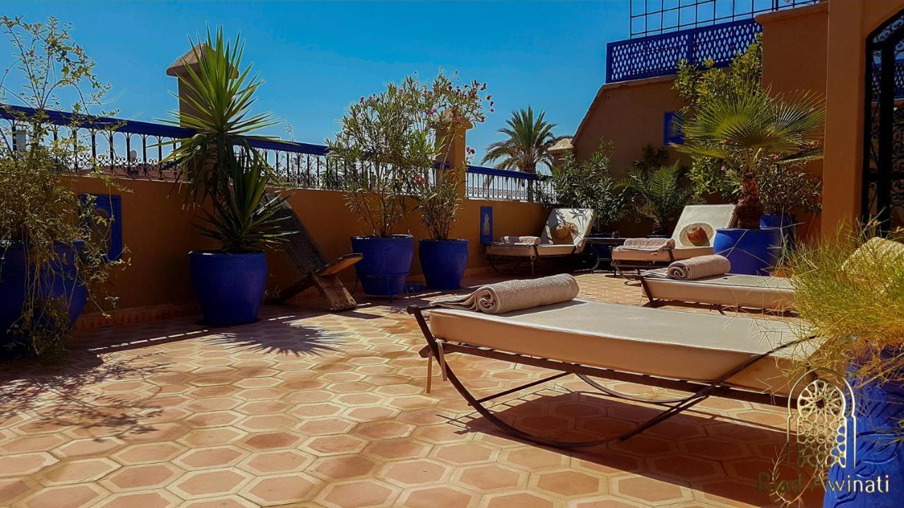 Hotel Riad Awinati Location Privatisee ,Piscine Chauffee , Beau Rooftop Marrakesch Exterior foto